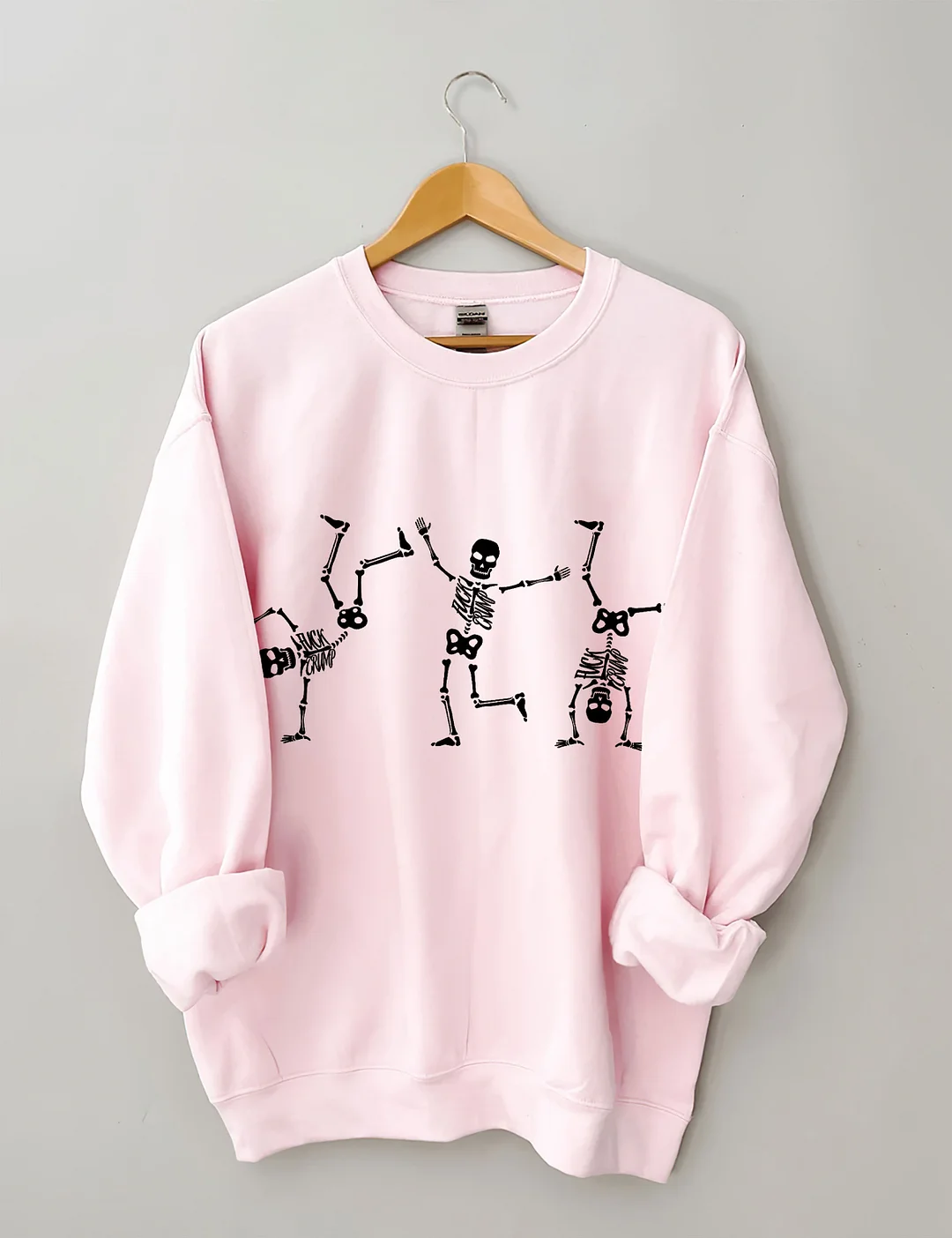 Slightly Subtle FDT Halloween Skeleton Sweatshirt