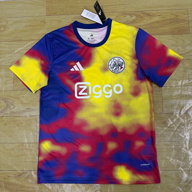 2025-26 Ajax Training Kit Yellow Jersey - Fan Version