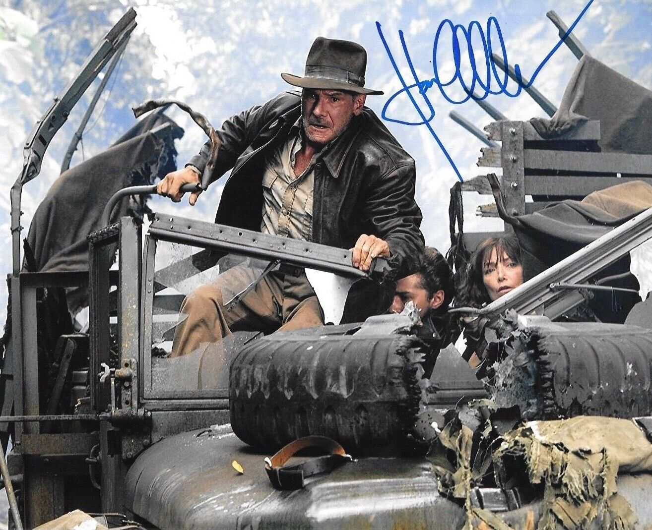 * KAREN ALLEN * signed 8x10 Photo Poster painting * INDIANA JONES * COA * 4