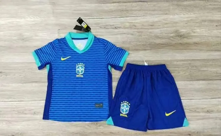 2024-25 Brazil Away Shirt - Kids