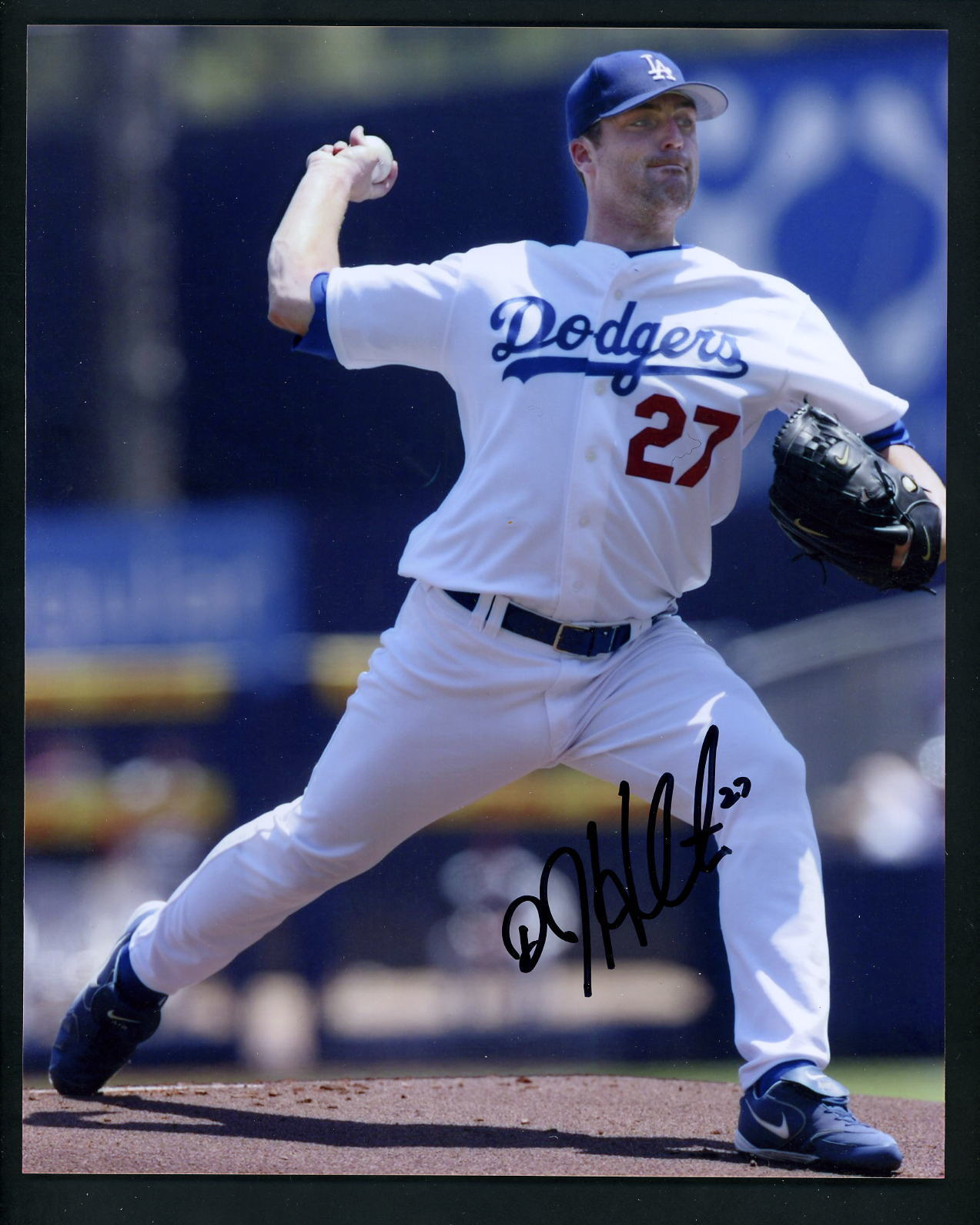 D.J. Houlton Signed Autographed 8 x 10 Photo Poster painting Los Angeles Dodgers