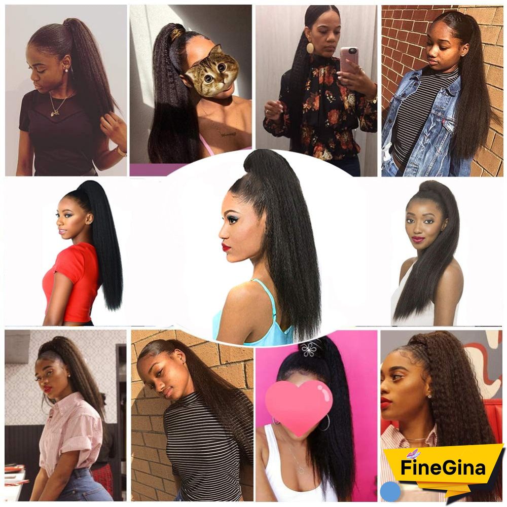 Wig Ponytail Long Curly Ponytail