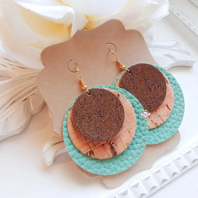 Piggy Craft metal cutting dies cut die mold Various earring tags Scrapbook paper craft knife mould blade punch stencils dies