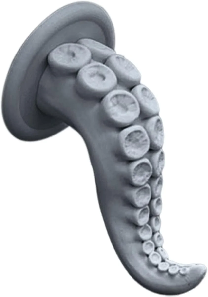 Octopus Claw Magnetic Bracket, 3D Octopus Claw Magnetic Bracket for Phone, Creative Octopus Tentacle Magnetic Phone Holder, Multifunctional Octopus Holder Phone Stand (Gray)