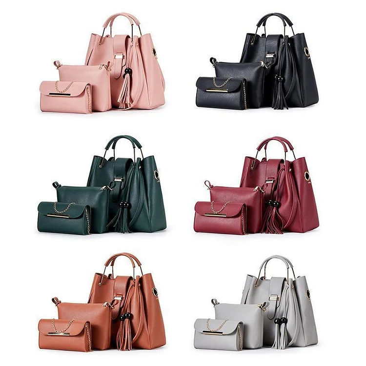 Ladies Fashion Purses and Handbags 3 PCS Sets | 168DEAL