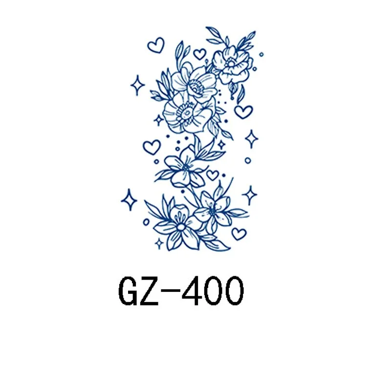 Net Red Herbal Juice Tattoo Sticker Semi-permanent Waterproof Sweat-proof Tattoo Masking Scar Temporary Tattoo