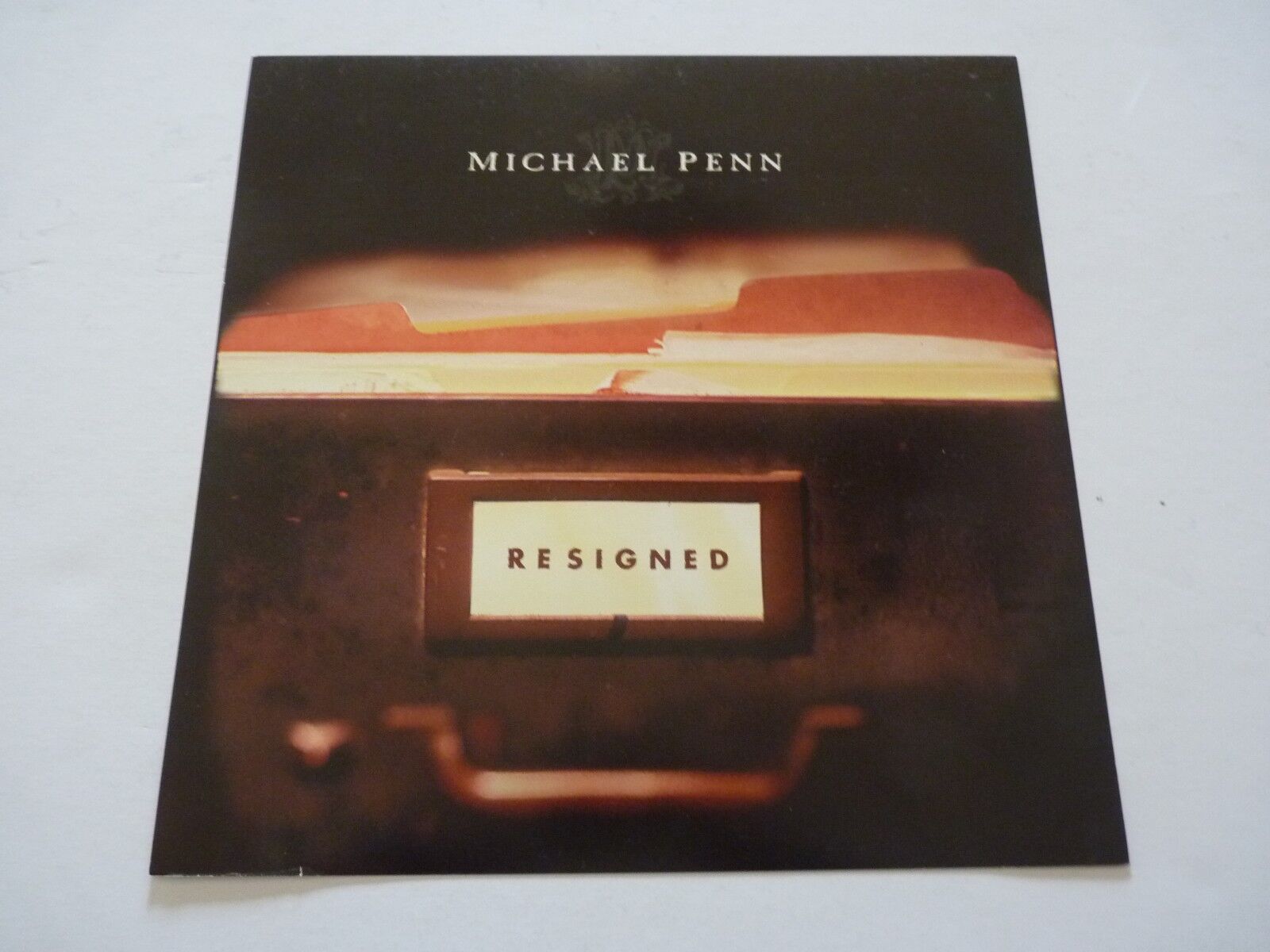 Michael Penn Resigned 1997 LP Record Photo Poster painting Flat 12x12 Poster