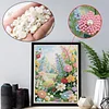 Country Road-Pearls Painting Kit for Creativity DIY Pearl Dot Crafts for Gift Home Wall Decor 30*40CM