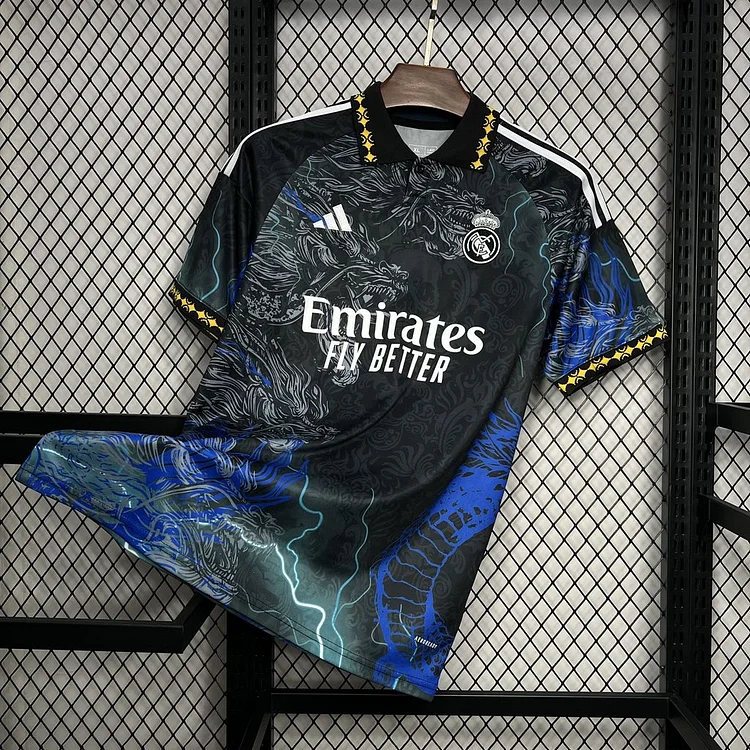 Real Madrid Drache Sondertrikot 2024-2025 - Schwarz