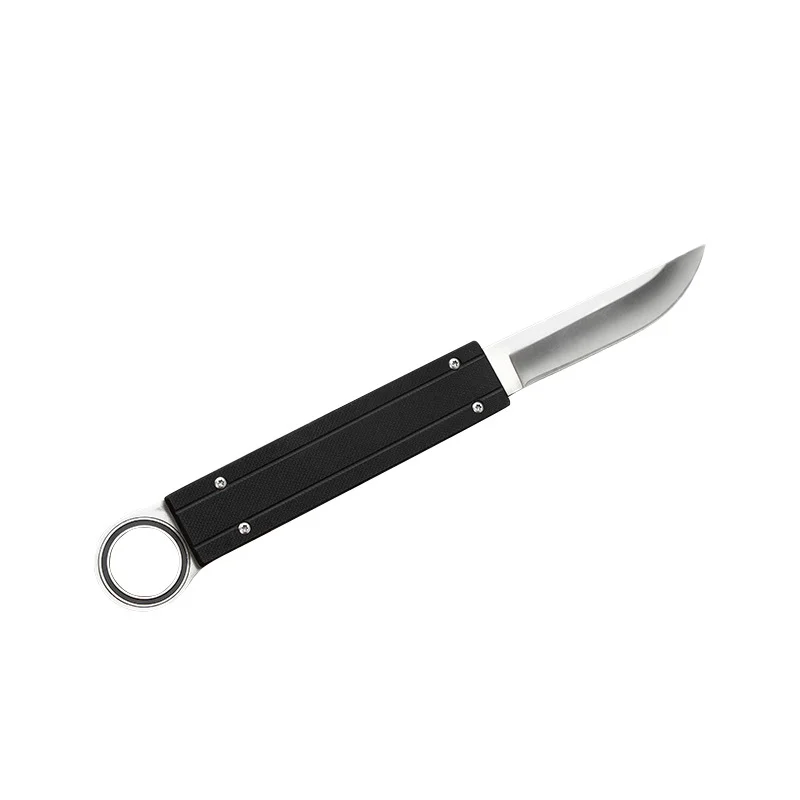 New G10 Black Warrior Bearing Outdoor Camping Knife Toy Mechanical Knife Fruit Knife Meat Knife