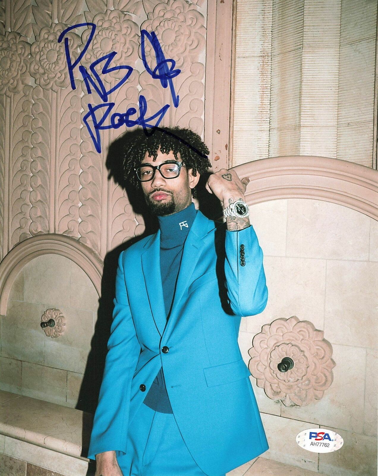 PNB Rock signed 8x10 Photo Poster painting PSA/DNA Autographed Rapper