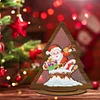 Diamond Painting Wooden Christmas Table Top Ornament Kits Xmas Home Decor