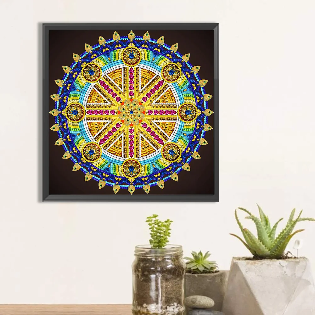 Special Shape Diamond Painting 30*30cm - Mandala