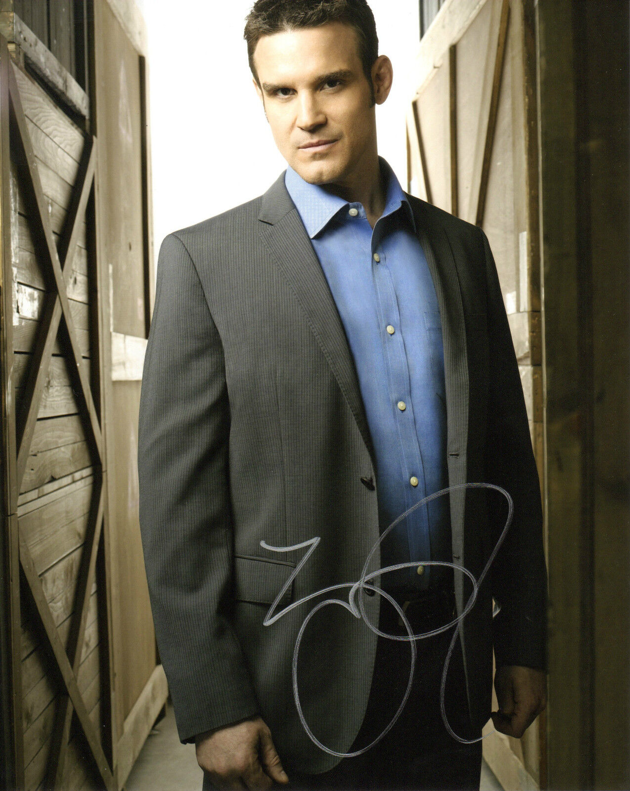 GFA Warehouse 13 * EDDIE McCLINTOCK * Signed 8x10 Photo Poster painting AD1 COA