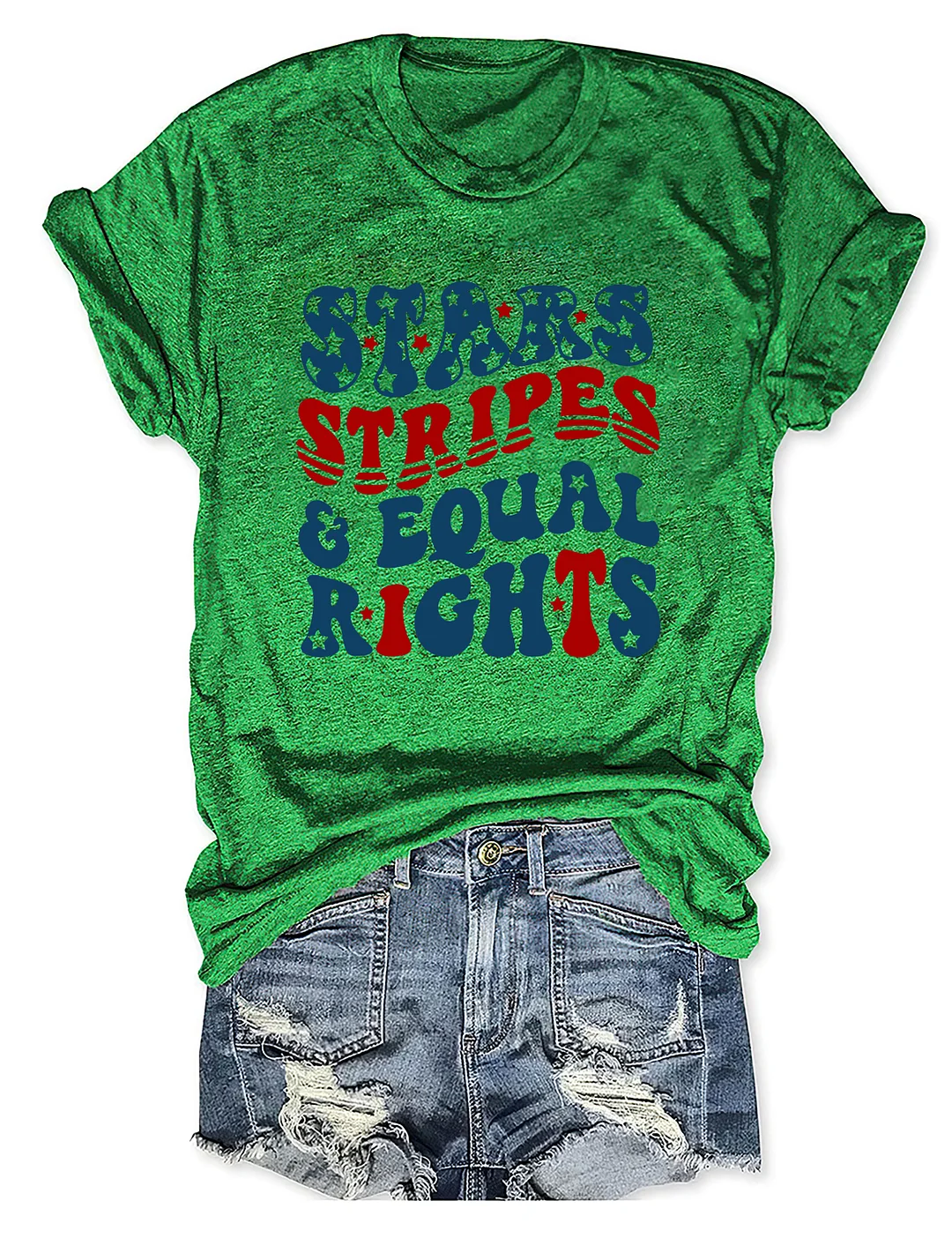 Stars Stripes And Equal Rights T-shirt
