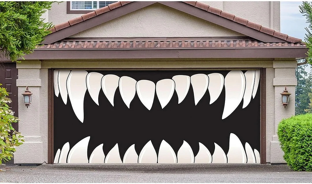 Last Day Sale 49% OFF - Halloween 2023 Garage Door Decoration