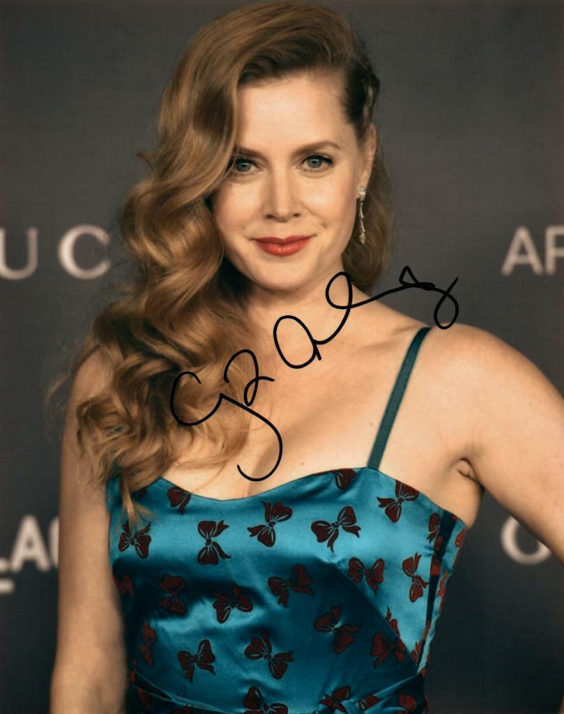 Amy Adams signed 8x10 Photo Poster painting autographed Picture Pic and COA