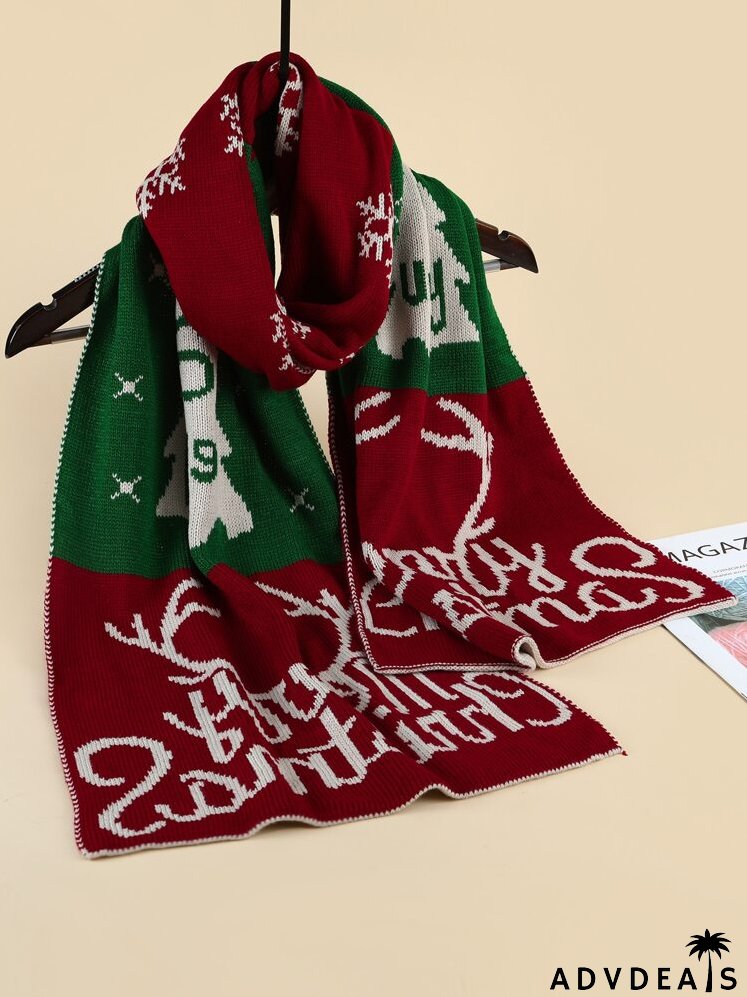 Christmas Print Scarf