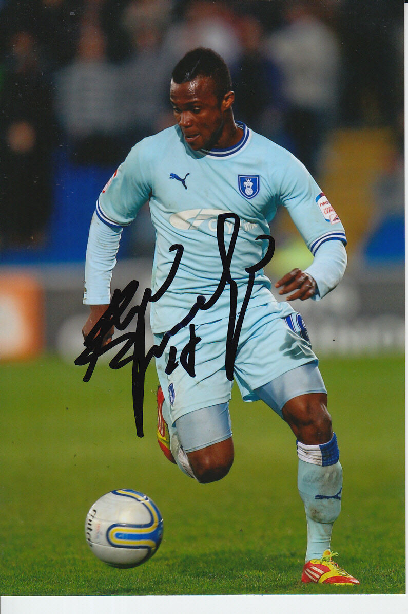 COVENTRY CITY HAND SIGNED ALEX NIMELY 6X4 Photo Poster painting 1.