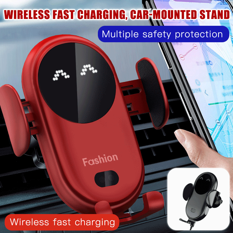 (🎄Early Christmas Sale NOW-48% OFF) Smart Car Wireless Charger Phone Holder