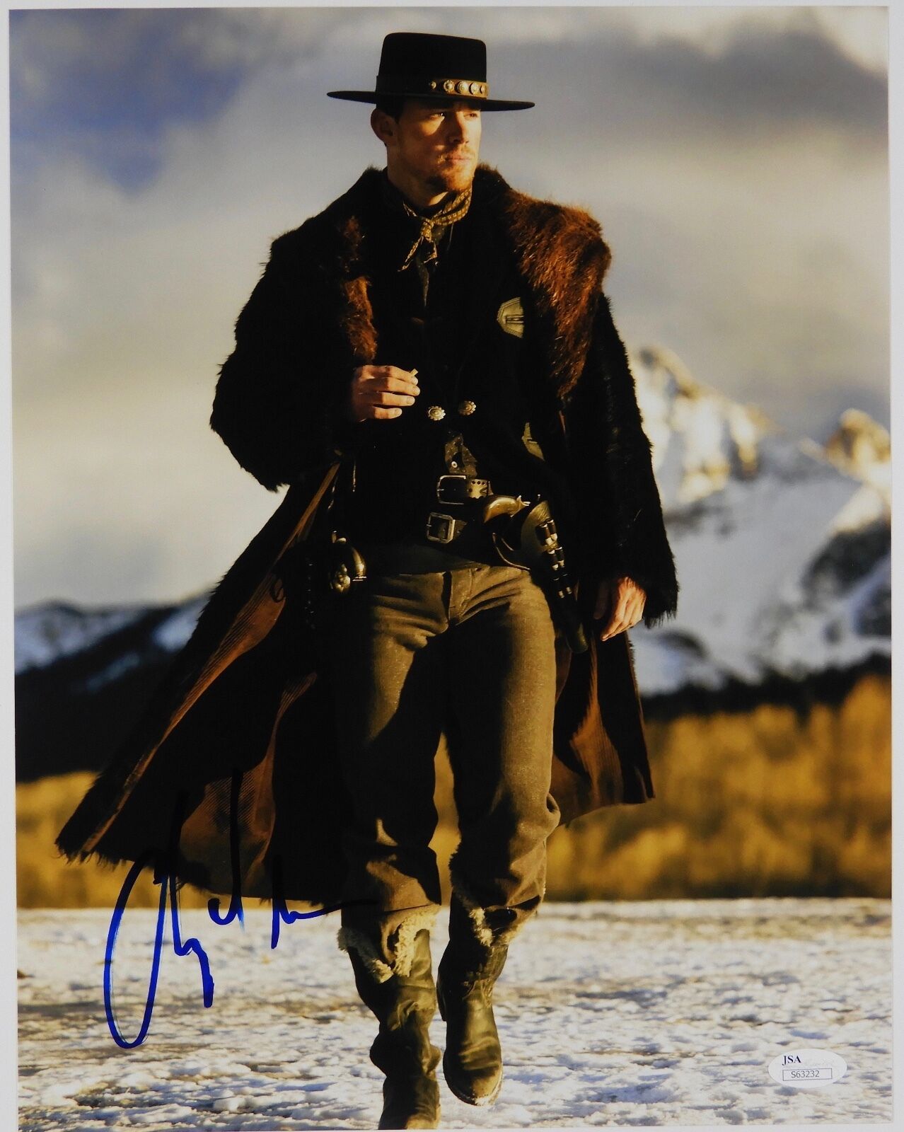 Channing Tatum The Hateful Eight Autograph Signed Photo Poster painting JSA 11 x 14