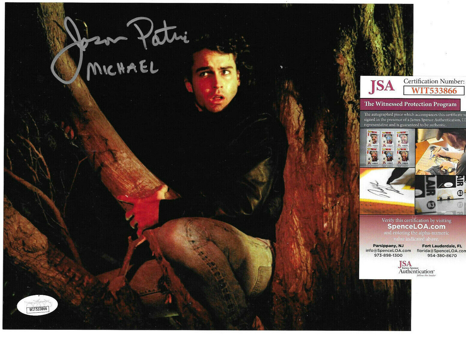 Jason Patric Signed 8x10 Photo Poster painting Autograph The Losy Boys, Michael, JSA Witness COA