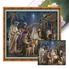 (US Only)Jesus Printed Cross Stitch Kit 95x80cmDIY 11CT Thread Art Needlework Home Decor