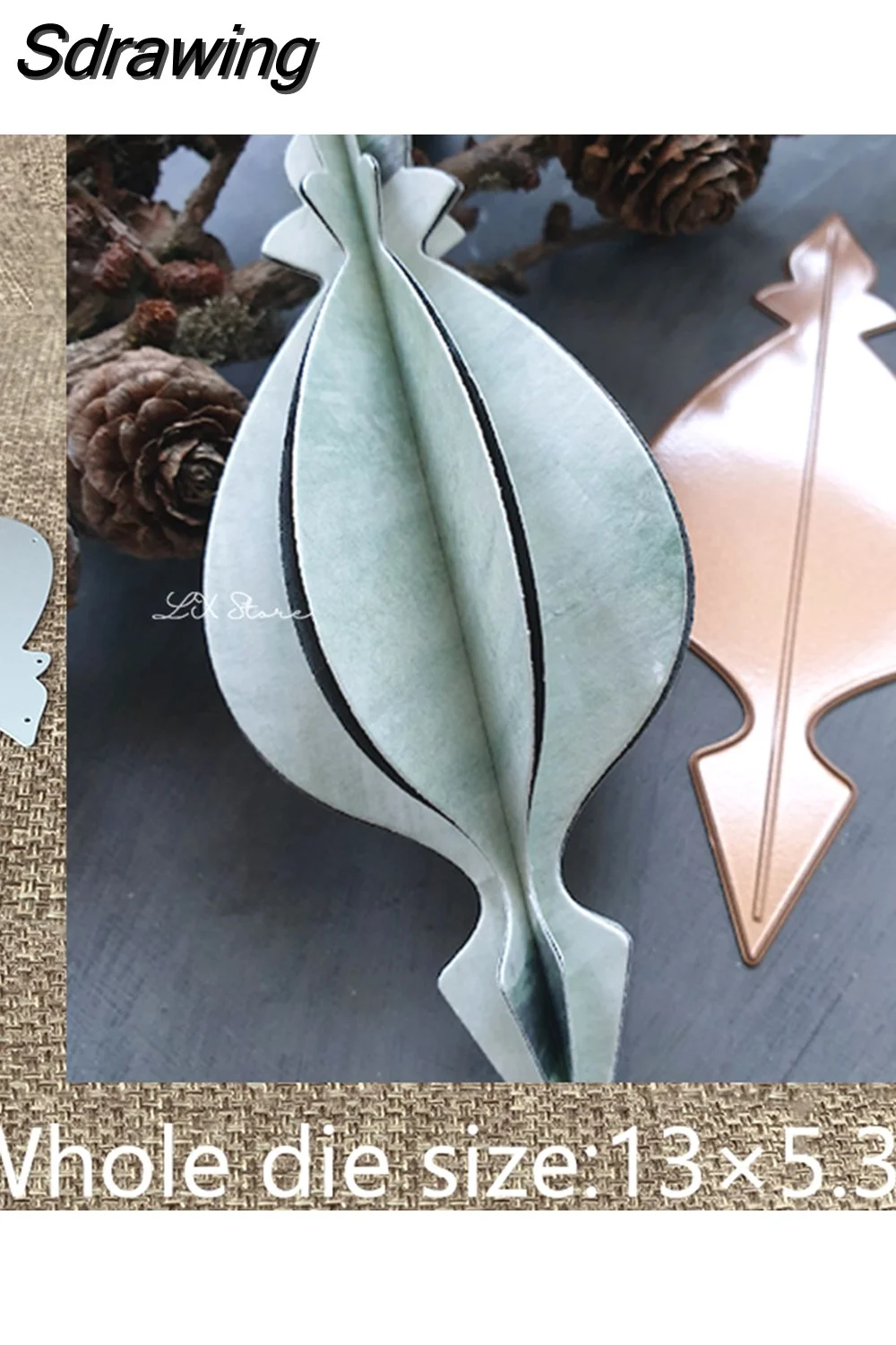 Sdrawing Sdrawing Craft Metal Cutting Dies stencil mold 8 kinds of flower pendant scrapbook Album Paper Card Craft Embossing die cuts 1127-0