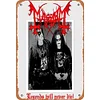 (Multi Style)Cool Band - Metal Tin Signs(8*12Inch)