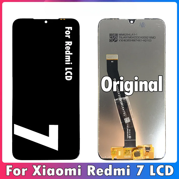 6.26'' Original For Xiaomi Redmi 7 LCD Display Touch Screen Digitizer For Redmi7 M1810F6LG M1810F6LH LCD Assembly Repair Parts