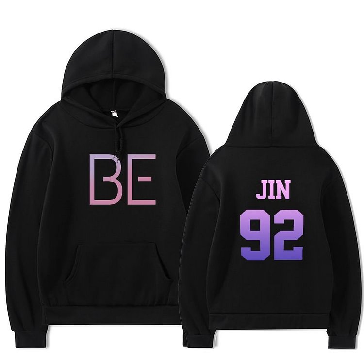 방탄소년단 BE Print Loose Hoodie