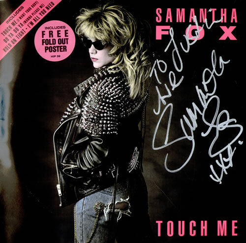 SAMANTHA FOX Signed Photo Poster paintinggraph - Pop Star Singer / Model - preprint