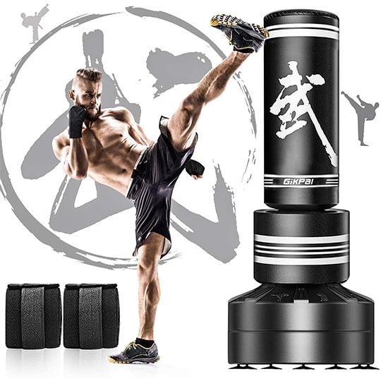 Details about   Freestanding Punching Bag 67" Heavy Boxing Bag with Suction Cup Base Kickboxing 