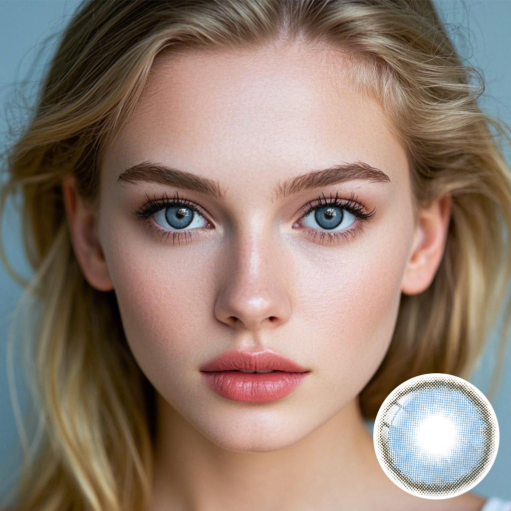 Mystery Blue Contact Lenses