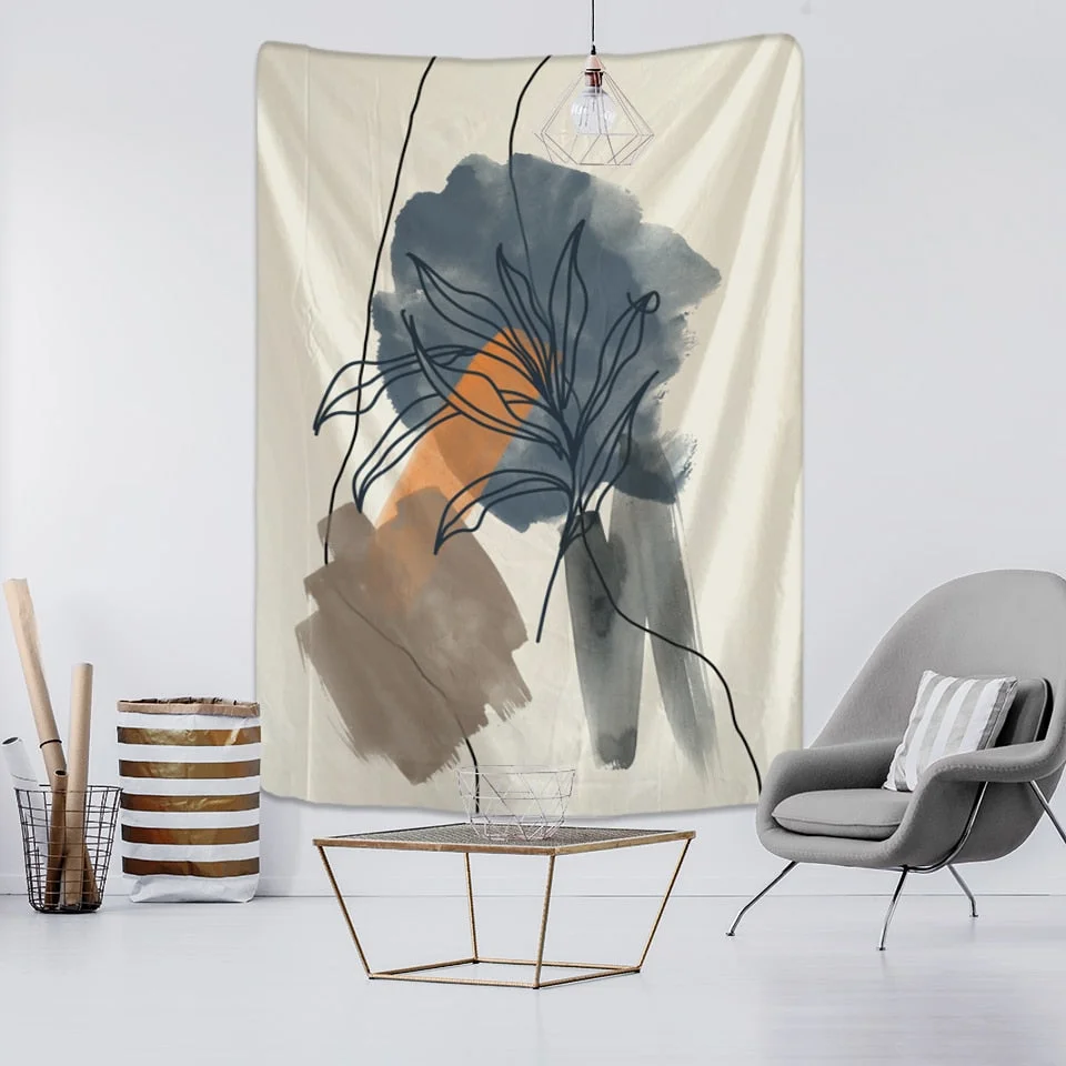 INS Surfing Girl Wall Tapestry Personality Lady Fabric Hanging Cloth for Home Decoration Living Room Curtain Bohemian Tapestry