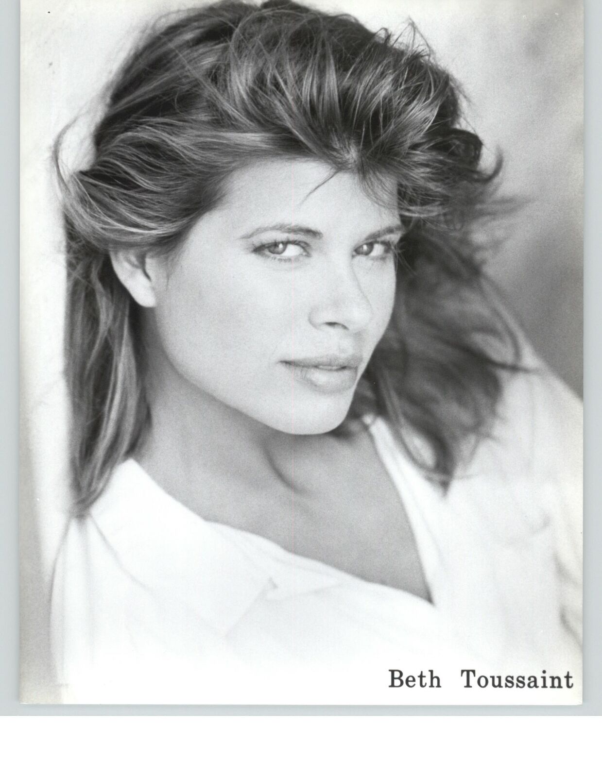 Beth Toussaint - 8x10 Headshot Photo Poster painting - Dallas