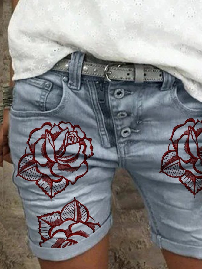 As Picture Vintage Denim Pants
