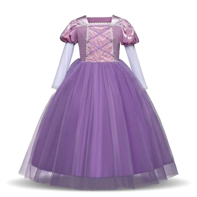 Halloween Girl 4 10 Year Cosplay Clothes Party Dress Princess Dresses For Kids Girls Costume