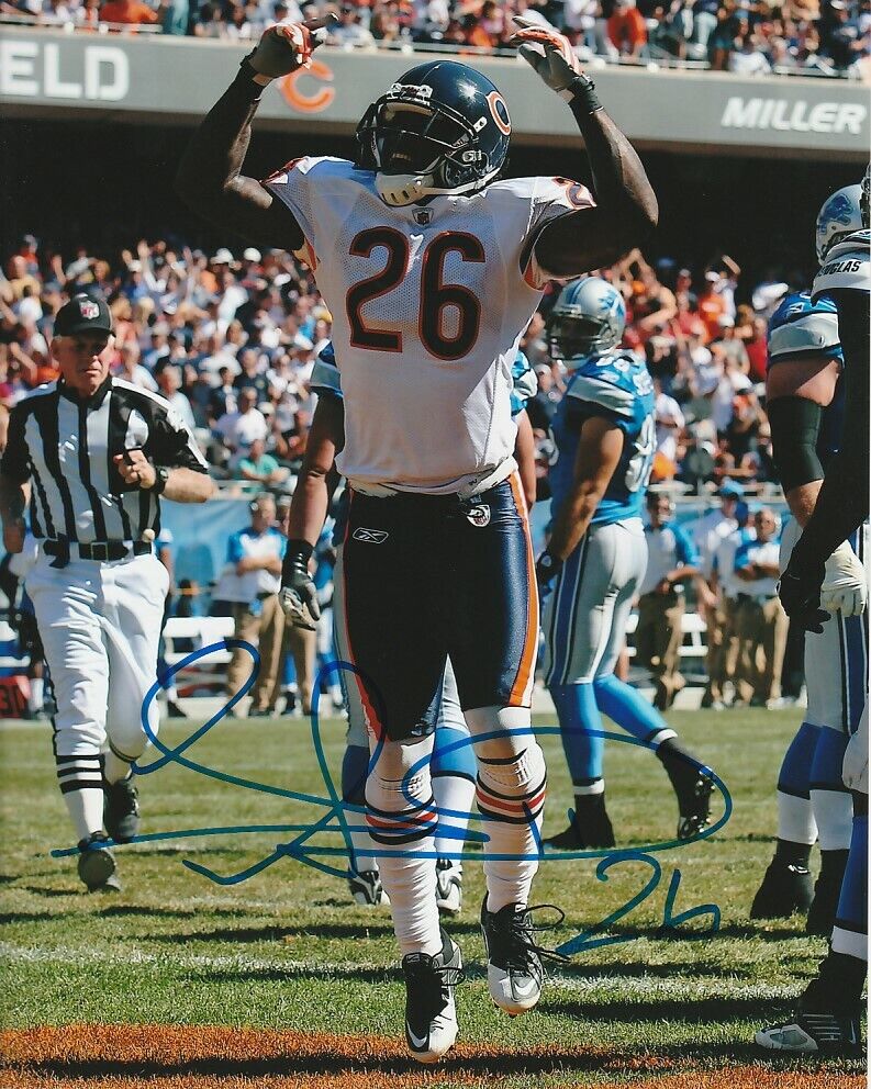 TIM JENNINGS SIGNED CHICAGO BEARS FOOTBALL 8x10 Photo Poster painting #4 NFL AUTOGRAPH PROOF!