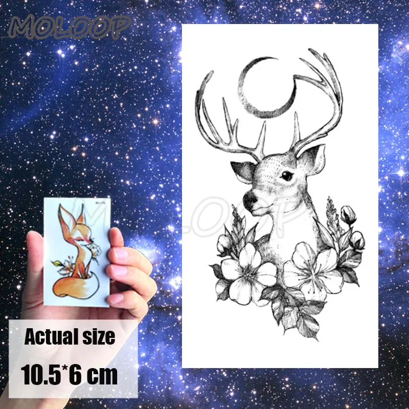 Water Transfer Sexy Tattoo Swallow Bird Tattoo Body Art Waterproof Temporary Fake Flash Tattoo for Man Woman Kid 10.5*6cm