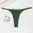 Curesgood Women Thongs Seamless Underpants Panties Sexy V-Waist Sport Thongs Low Rise Breathable G-string Women Ultra-thin Thong Underwear