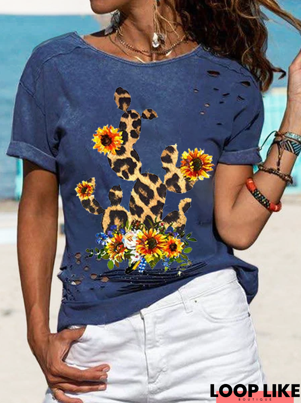 Floral T-shirt