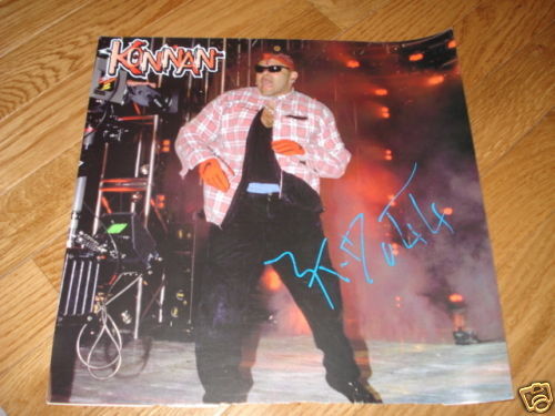 Konnan WWE WWF Wrestling Autographed 12x12 Photo Poster painting