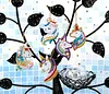 5pcs DIY Full Drill Diamond Paintng Special-shaped Unicorn Keychains Kit