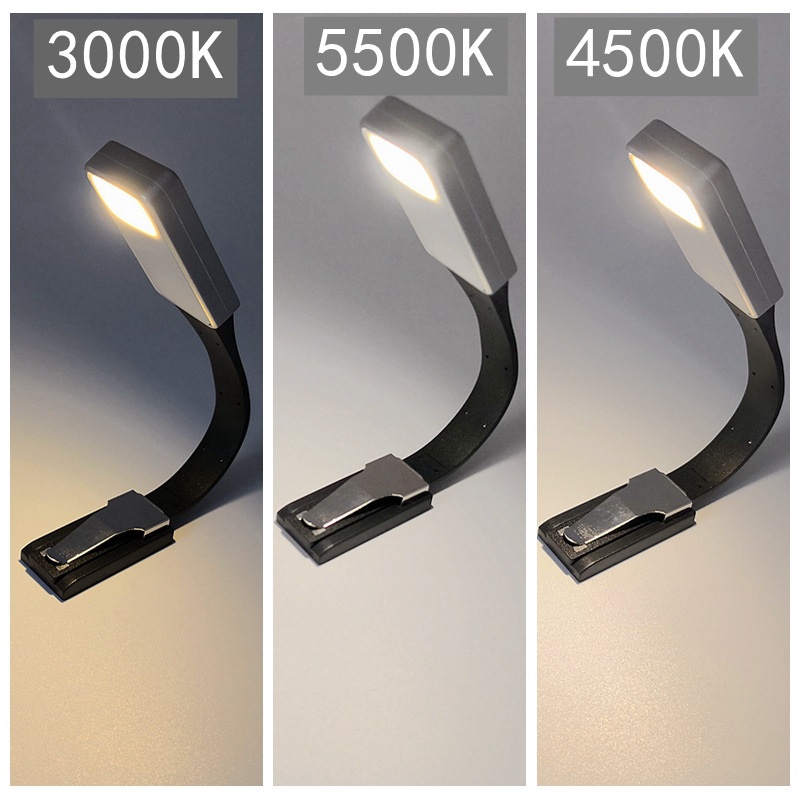 

Portable 3-Color Eye Protection Reading Clip Lamp, 501 Original