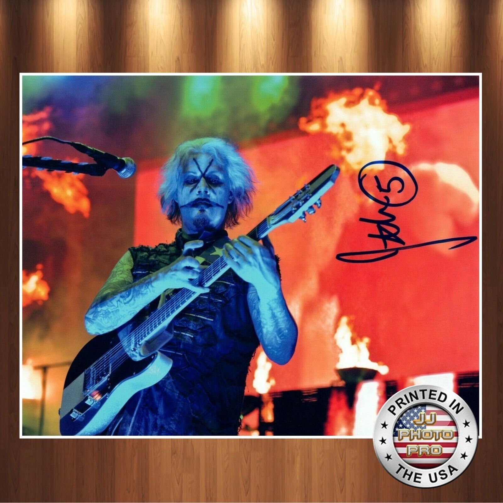 John 5 Autographed Signed 8x10 Photo Poster painting (Marilyn Manson) REPRINT