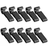 10pcs/Set Safety Helmet Headlight Clips Easy To Install Headlamp Mount Hook