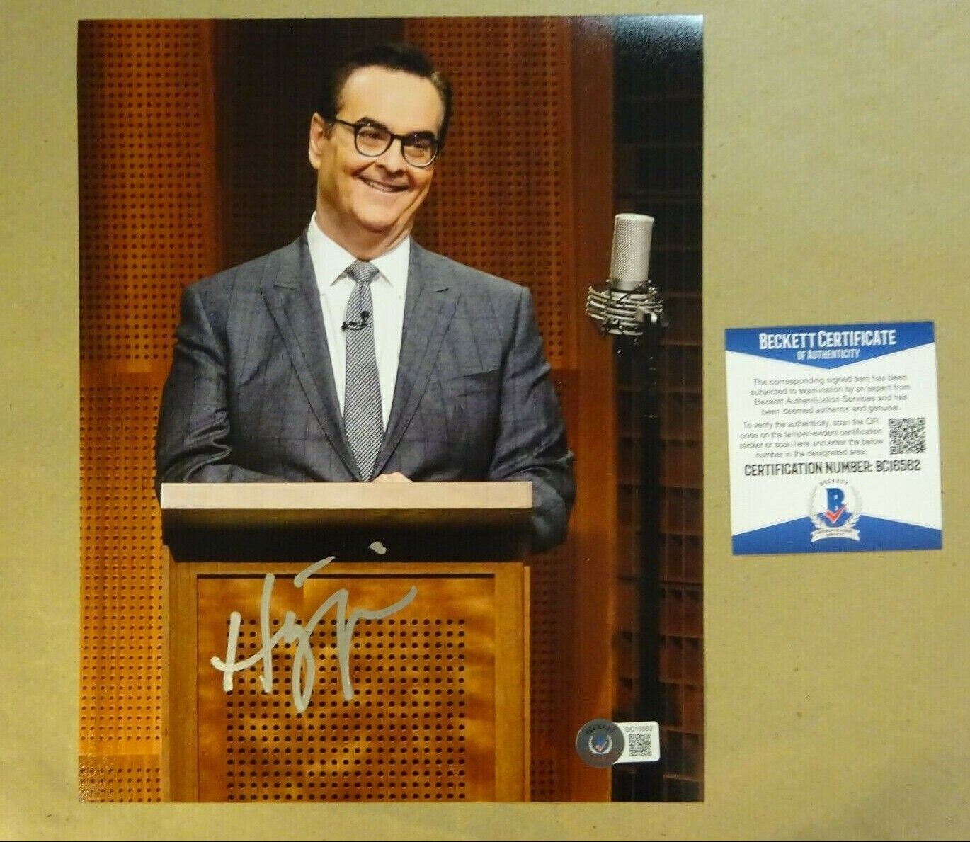 Autographed STEVE HIGGINS Signed 8x10