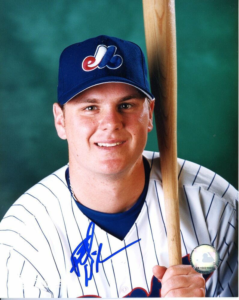 Brad Wilkerson  Autographed 8x10 Montreal Expos   #S444