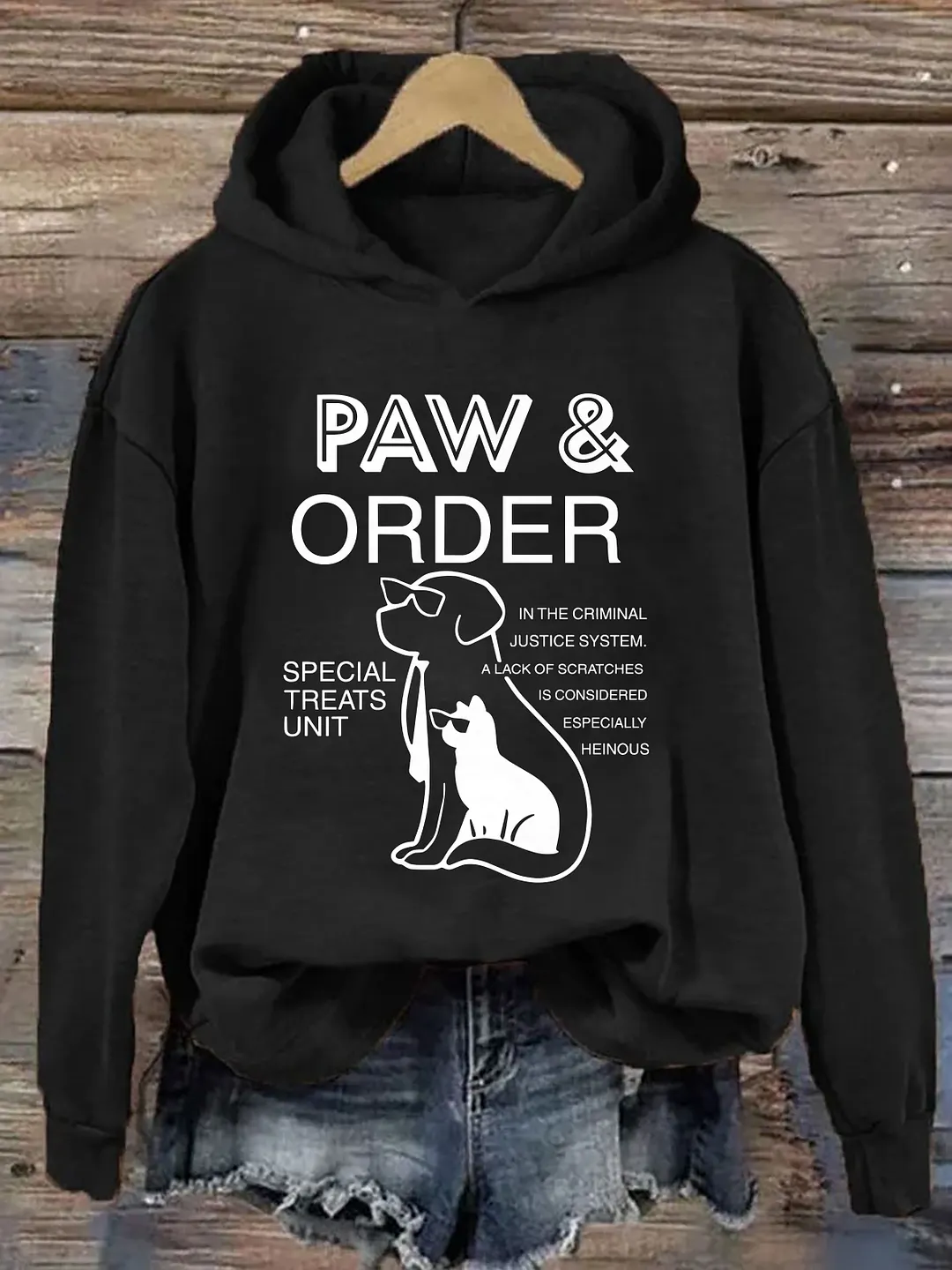 Paw And Order Hoodie